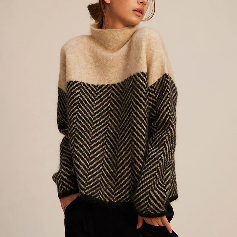 Layla - Entspannter Rollkragenpullover