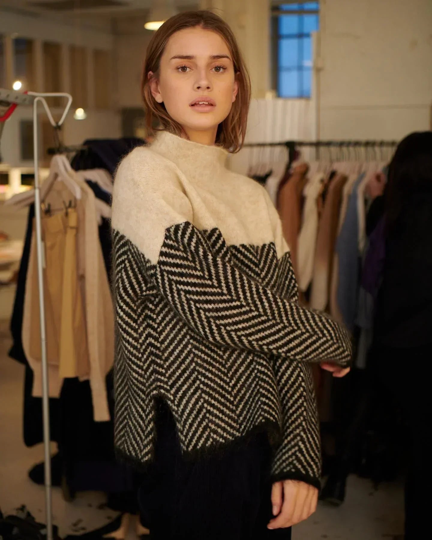 Layla - Entspannter Rollkragenpullover