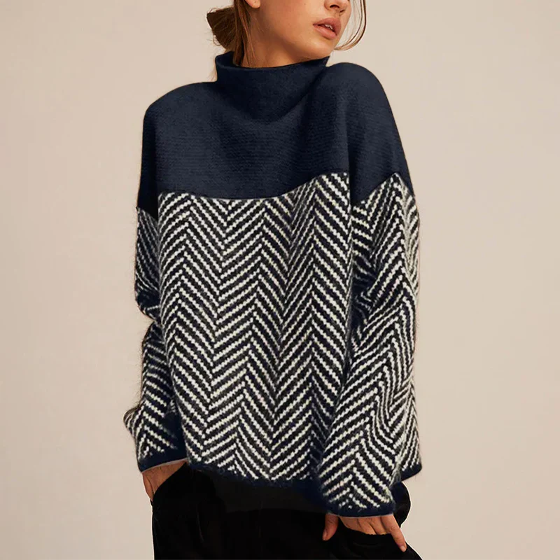 Layla - Entspannter Rollkragenpullover