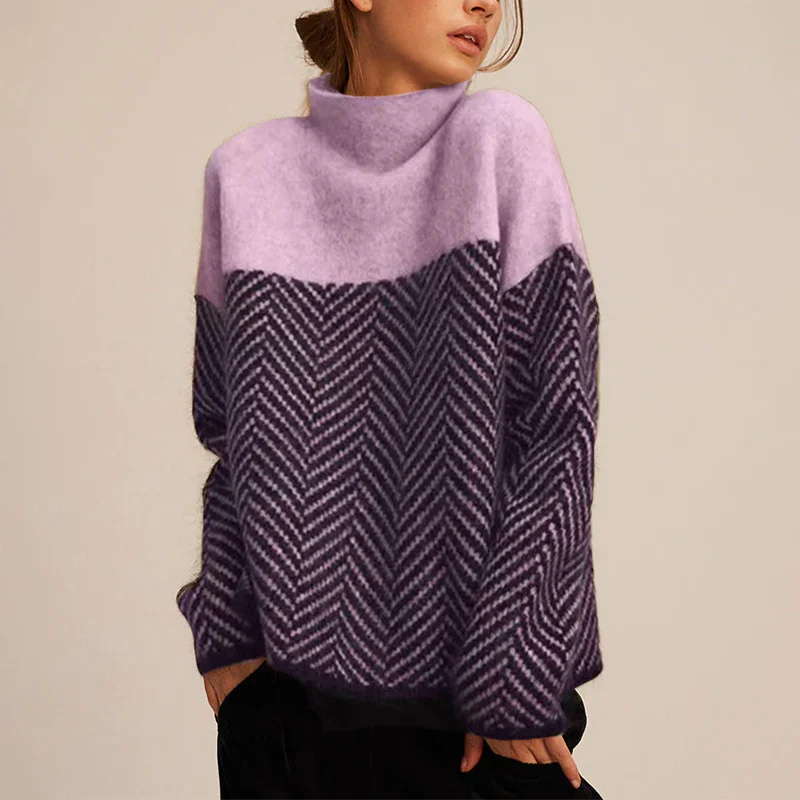 Layla - Entspannter Rollkragenpullover