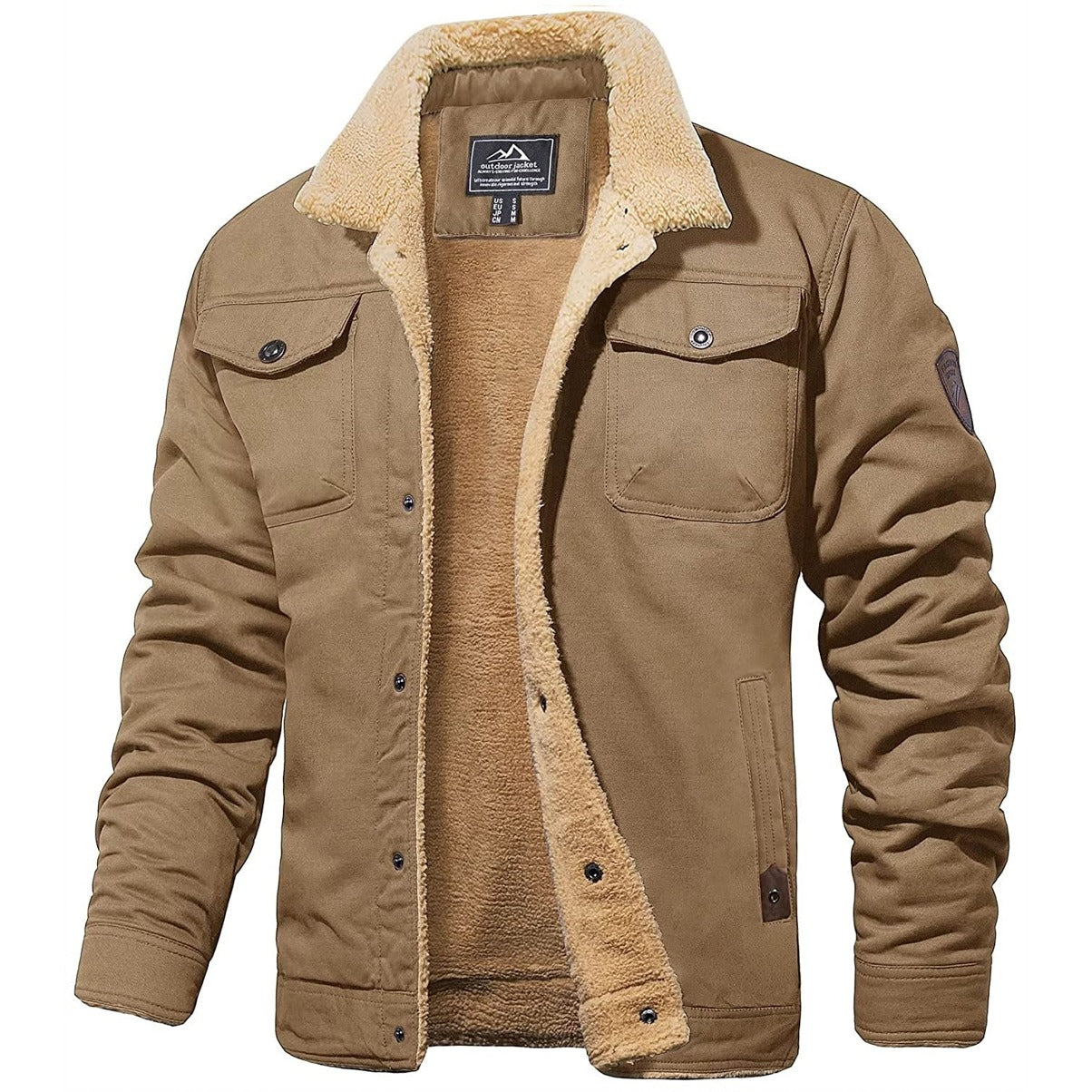Adalbert - Klassische Fleece-Jacke