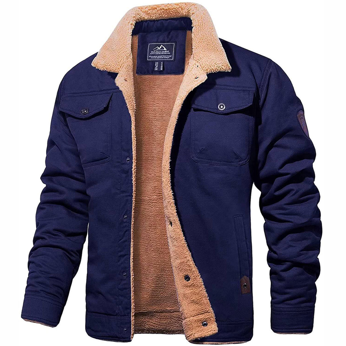 Adalbert - Klassische Fleece-Jacke