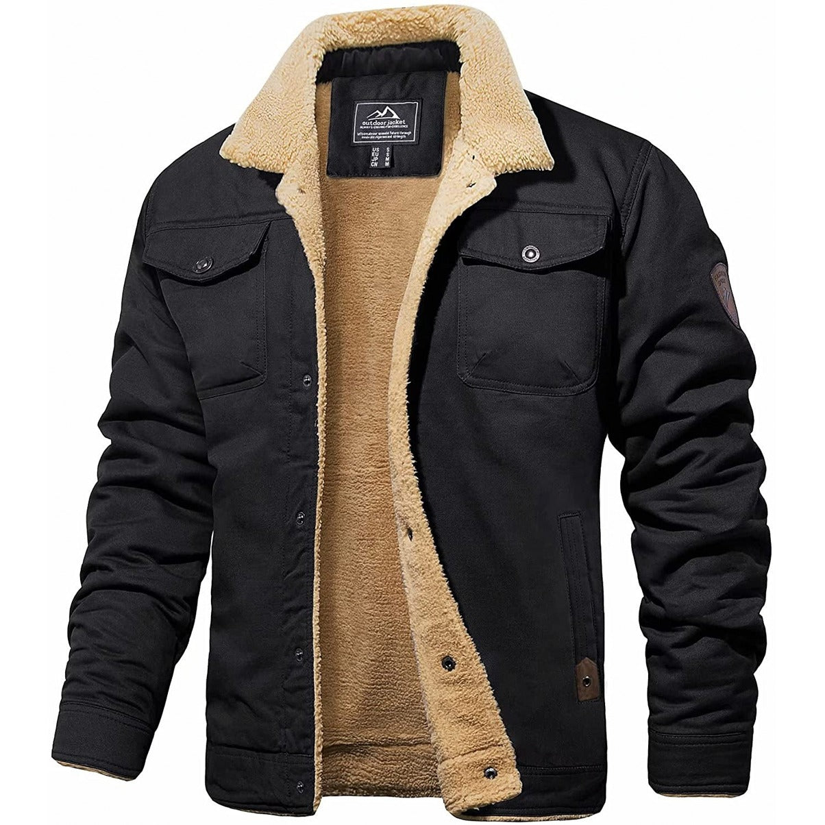 Adalbert - Klassische Fleece-Jacke