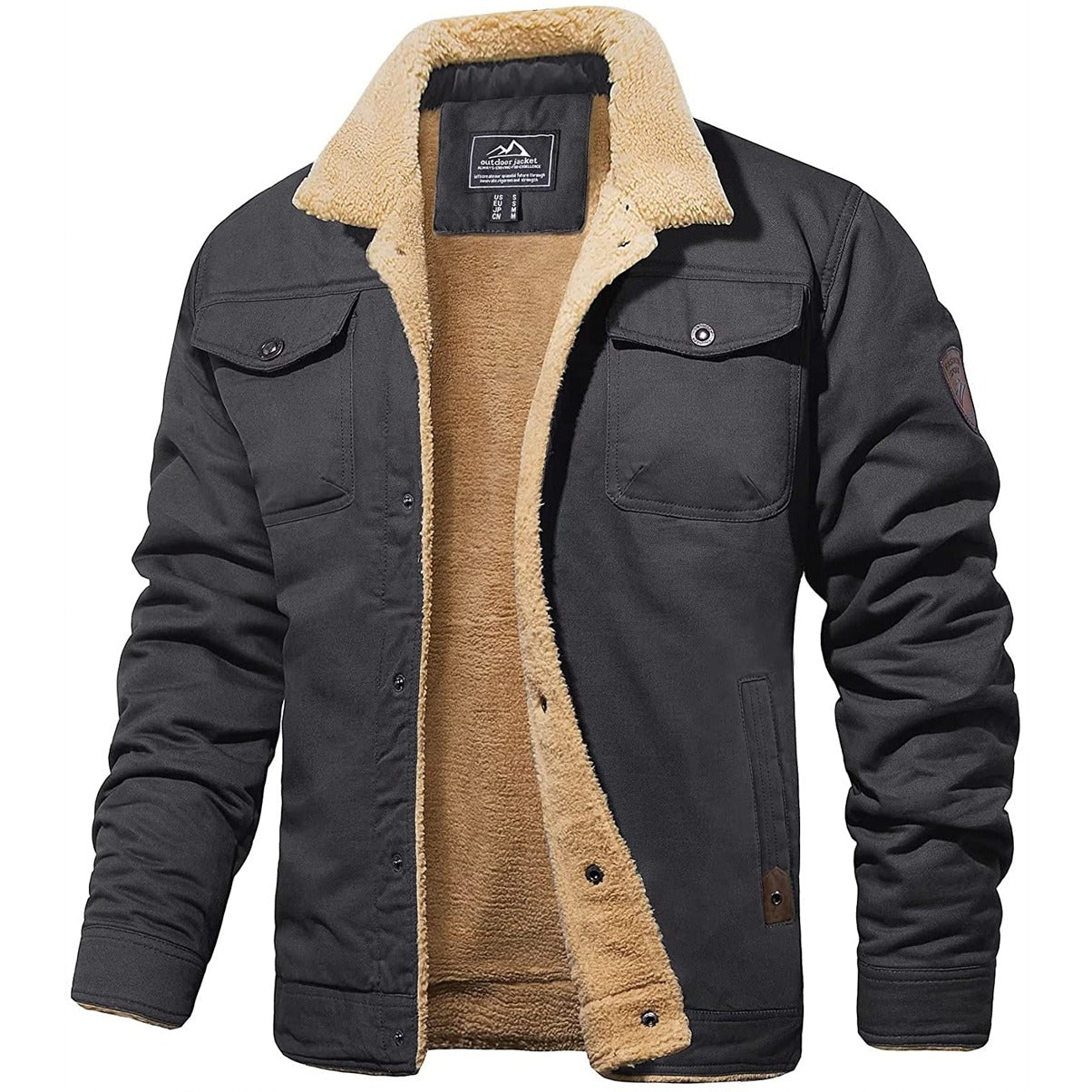 Adalbert - Klassische Fleece-Jacke