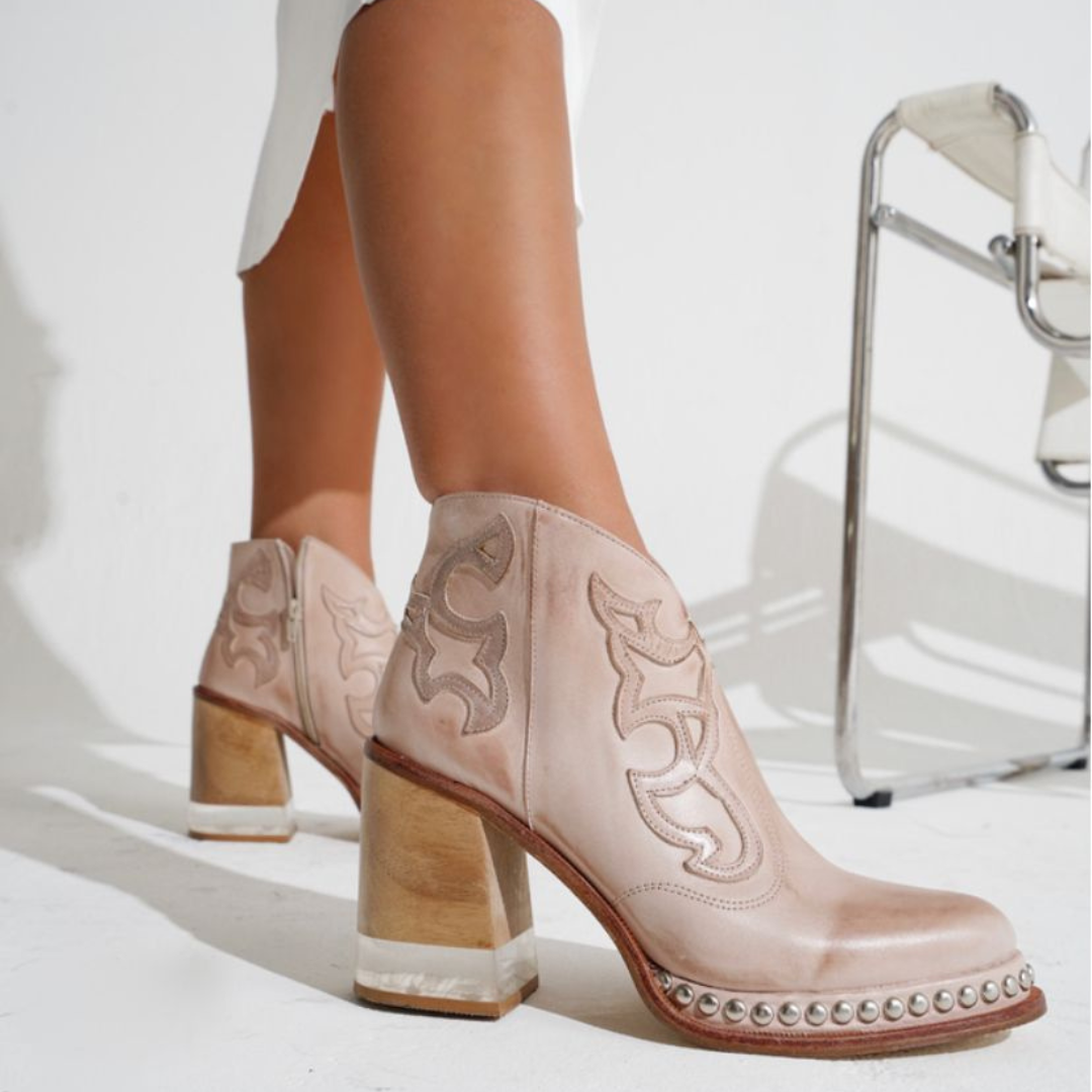Jade - Lässig Hochhackige Stiefel