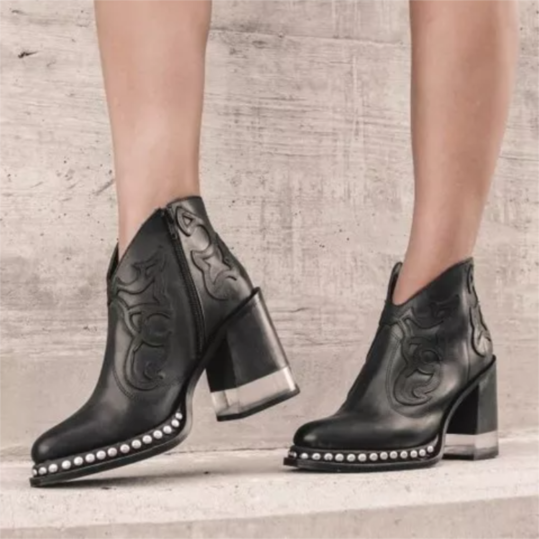 Jade - Lässig Hochhackige Stiefel