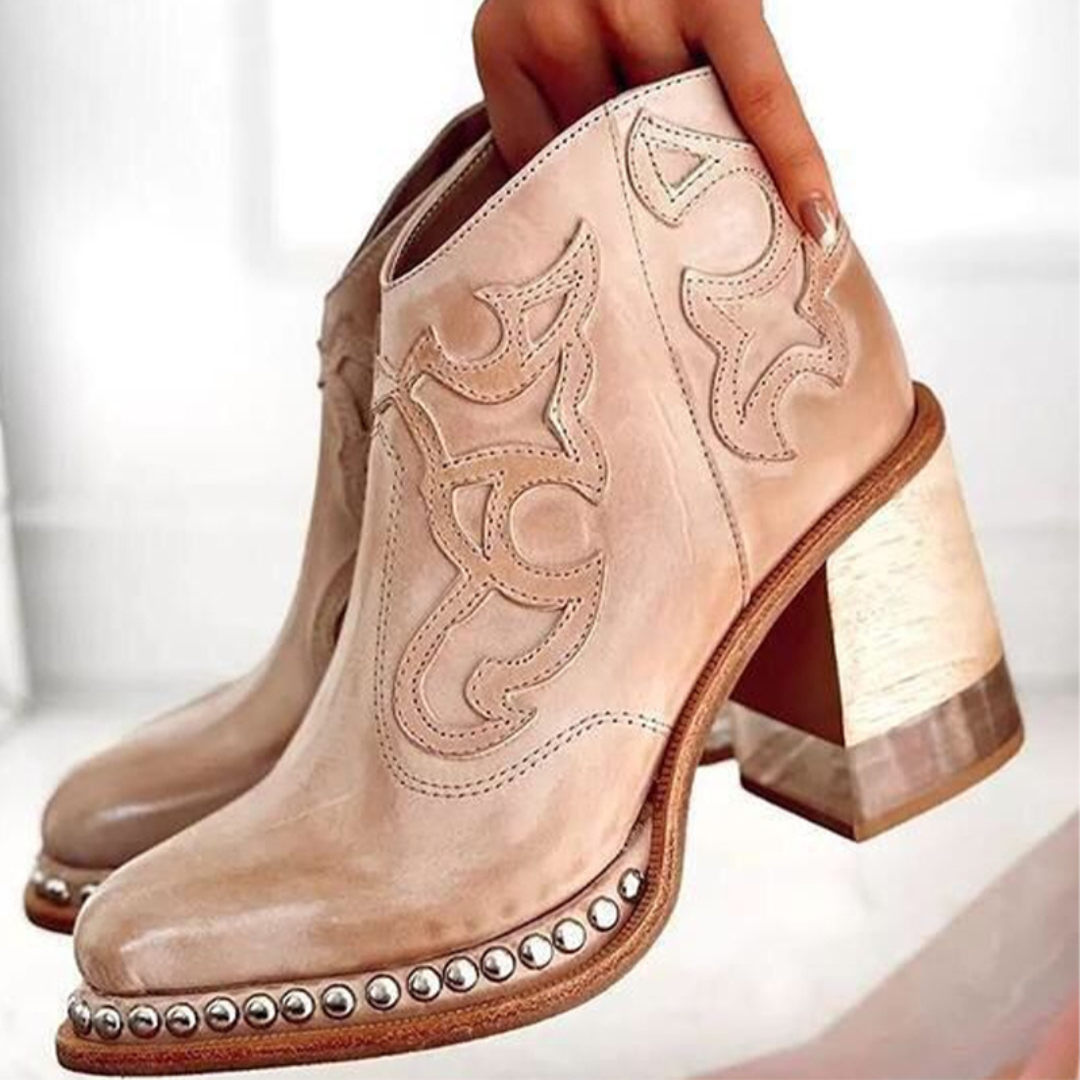 Jade - Lässig Hochhackige Stiefel