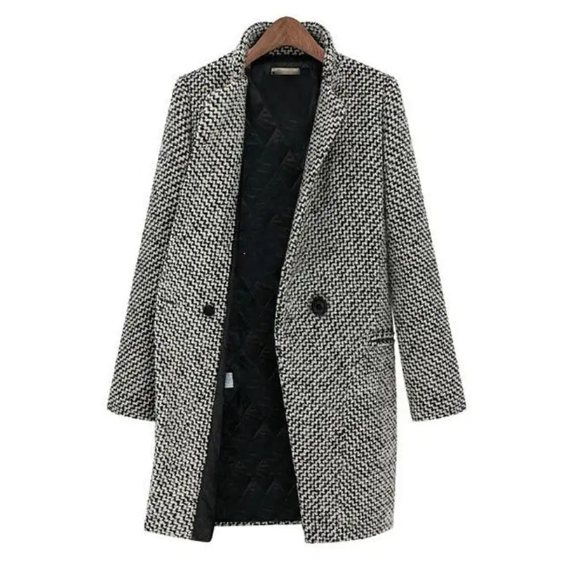 Gerda - Eleganter Mittellanger Mantel