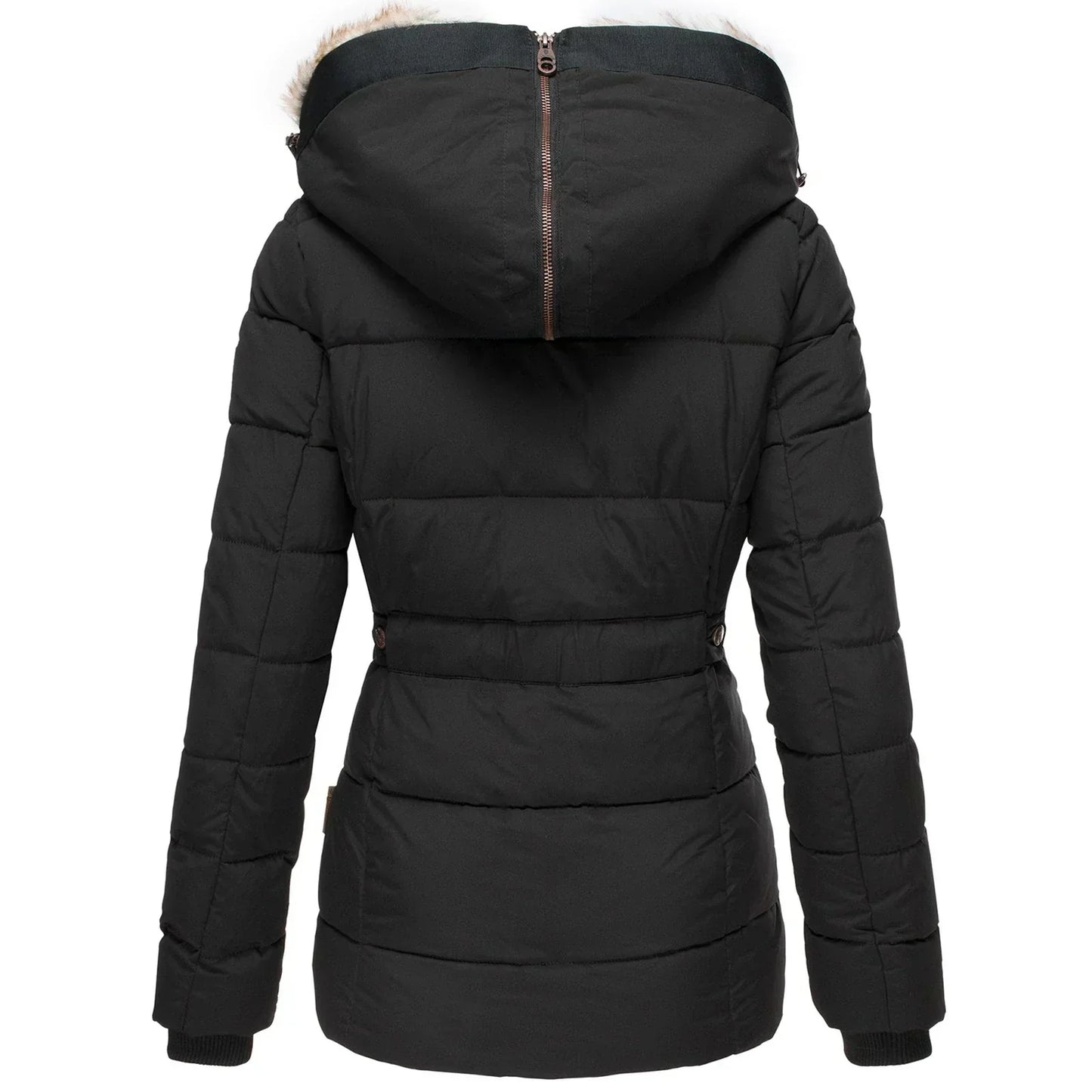 Alani - Elegante Pelzgefütterte Jacke