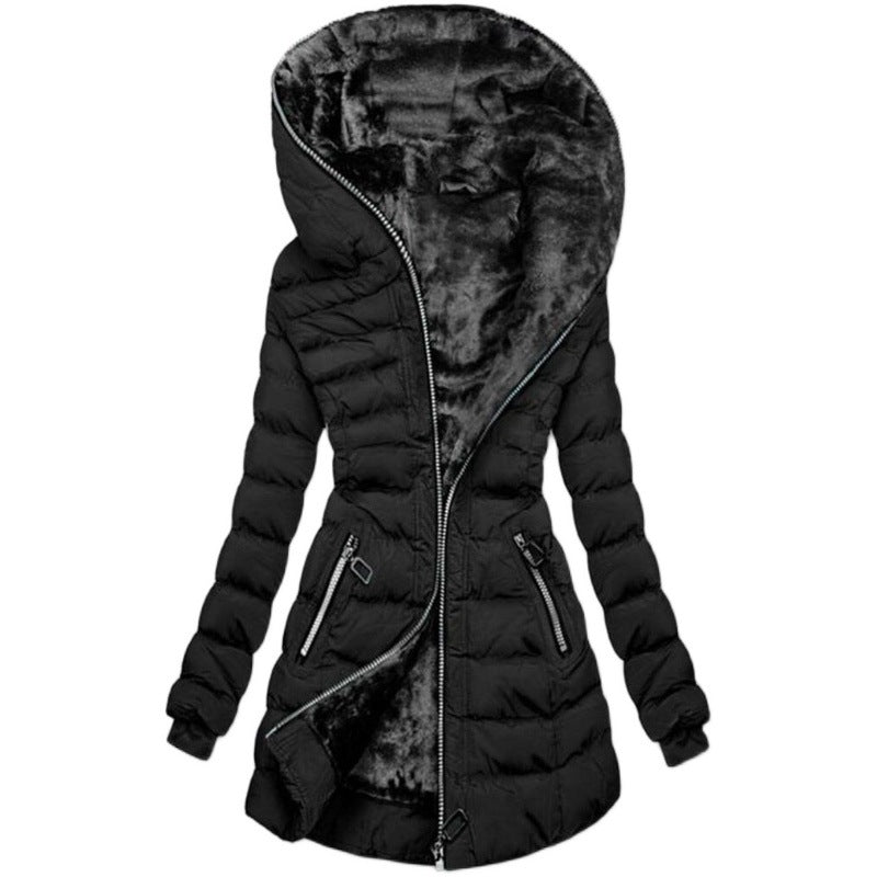 Azaria - Bequeme Pelzgefütterte Jacke
