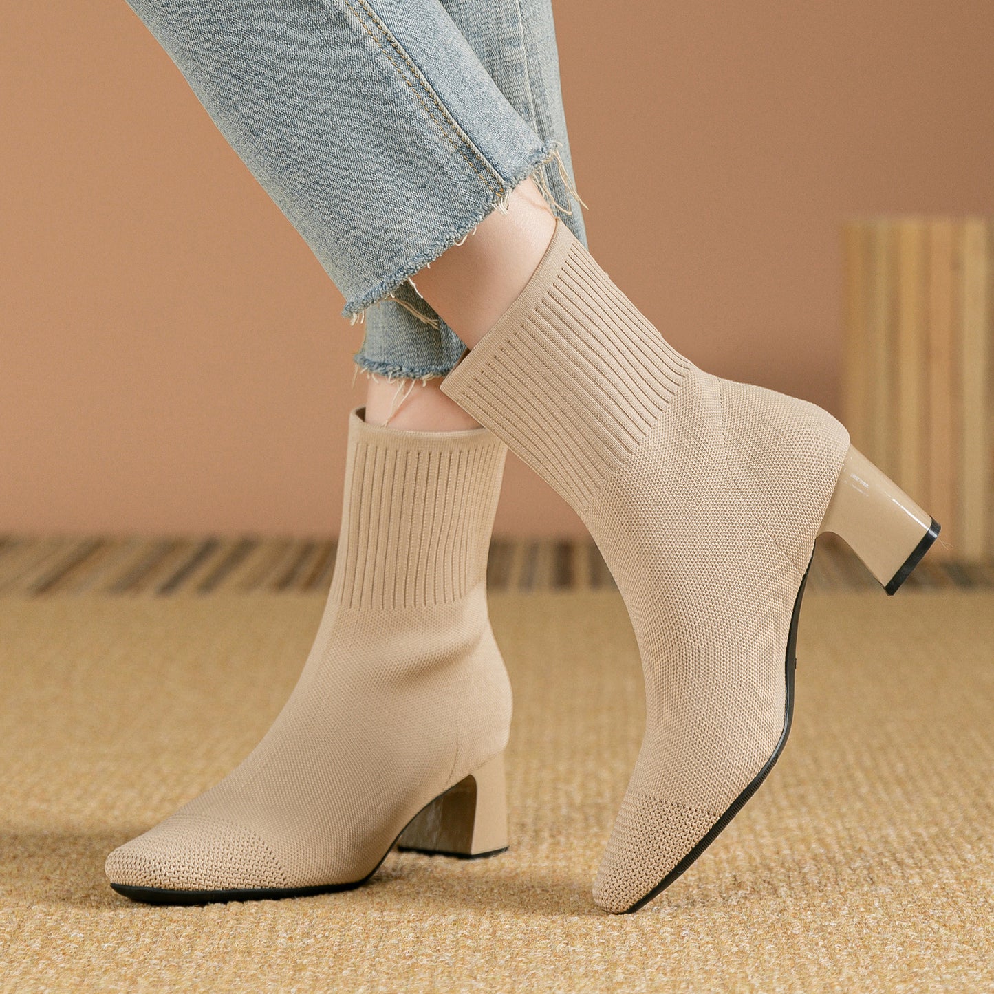 Macy - Bequeme Hochhackige Stiefel