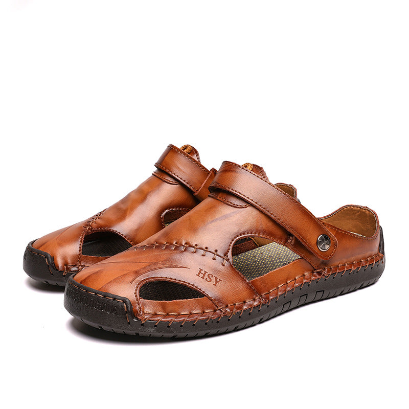 Fabian - Orthopädische Leder-Sandalen
