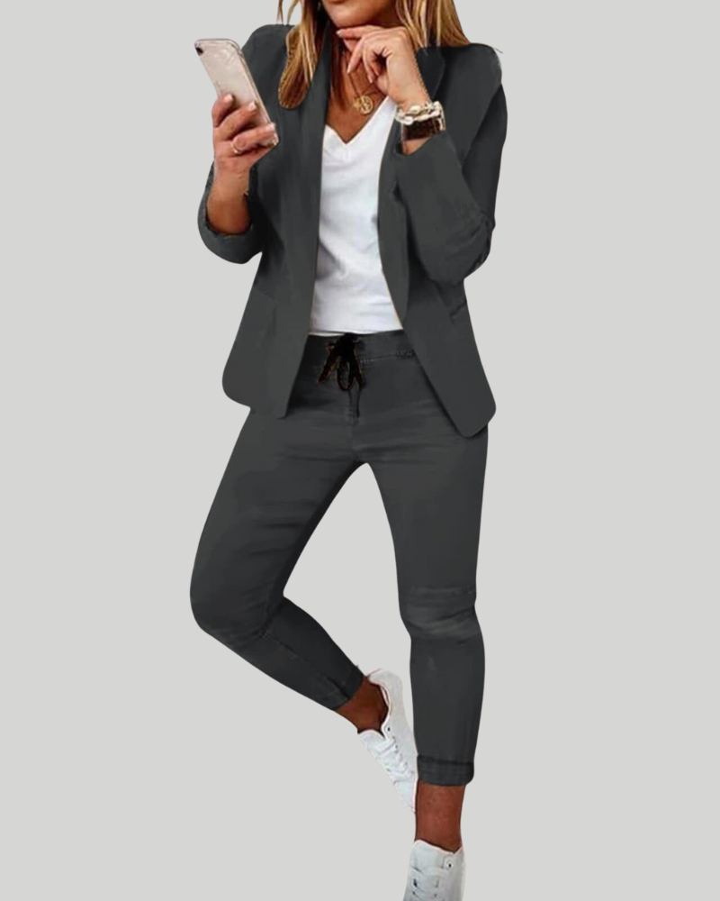 Clover - Anspruchsvolles Blazer-Set