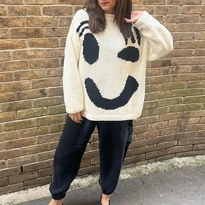Jesse - Gemütlicher Ubergroßer Pullover