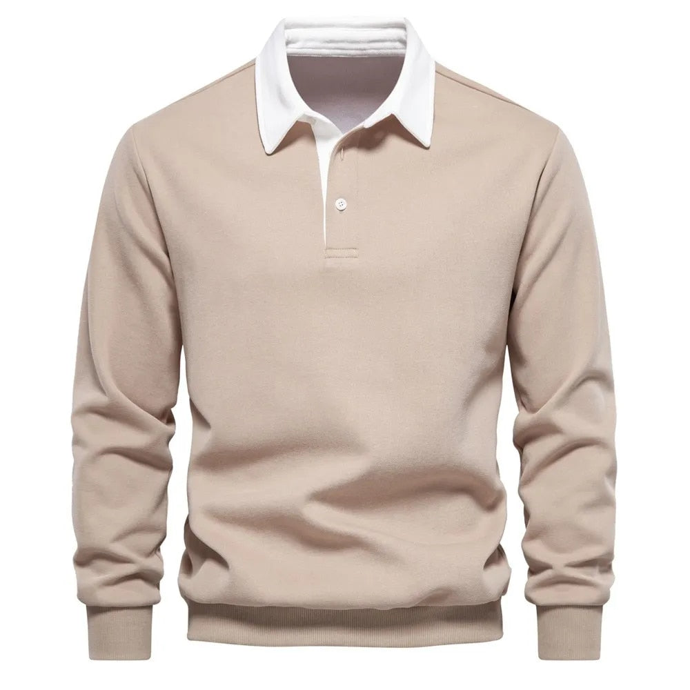 Bjoern - Klassisches Langarm-Polo