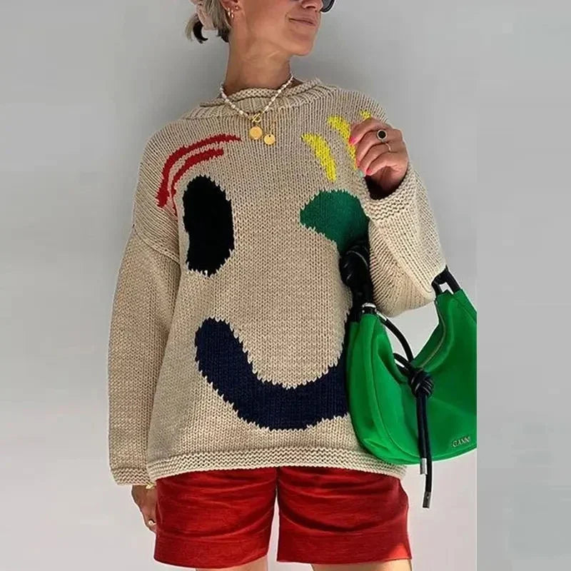 Jesse - Gemütlicher Ubergroßer Pullover