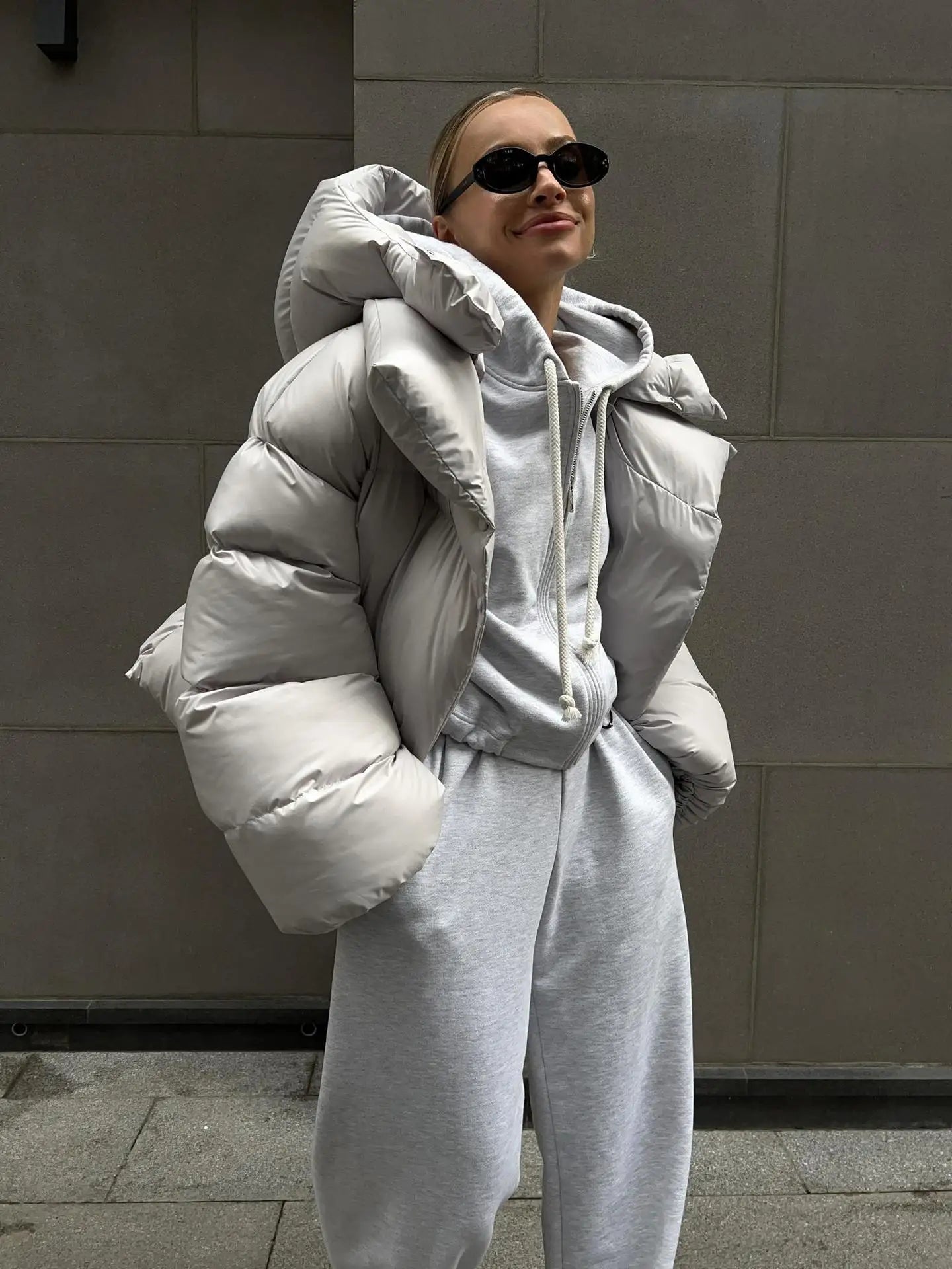 Heaven - Kuschelige Puffer-Jacke