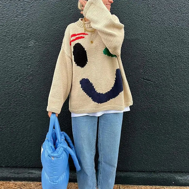Jesse - Gemütlicher Ubergroßer Pullover