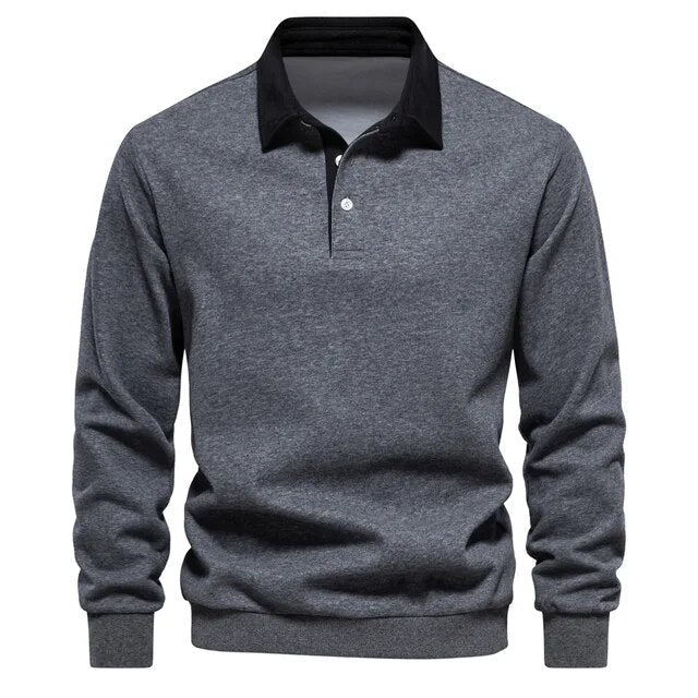 Bjoern - Klassisches Langarm-Polo