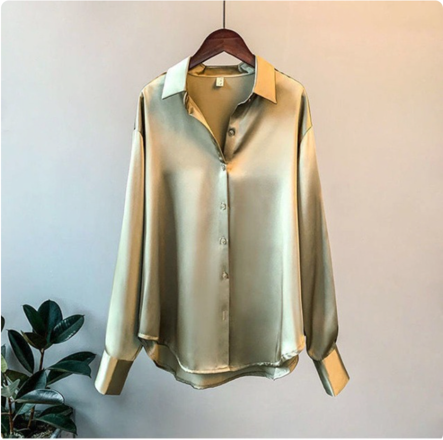 Freya - Elegantes Satin-Hemd