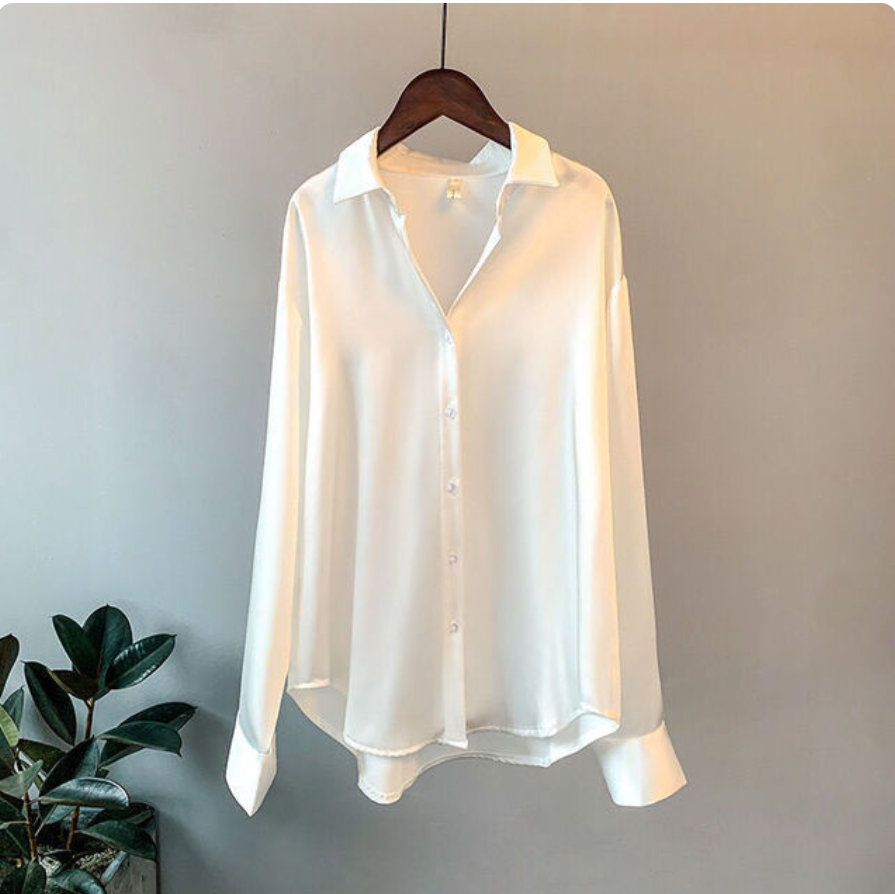 Freya - Elegantes Satin-Hemd