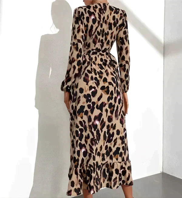 Helda - Elegantes Kleid mit V-Ausschnitt