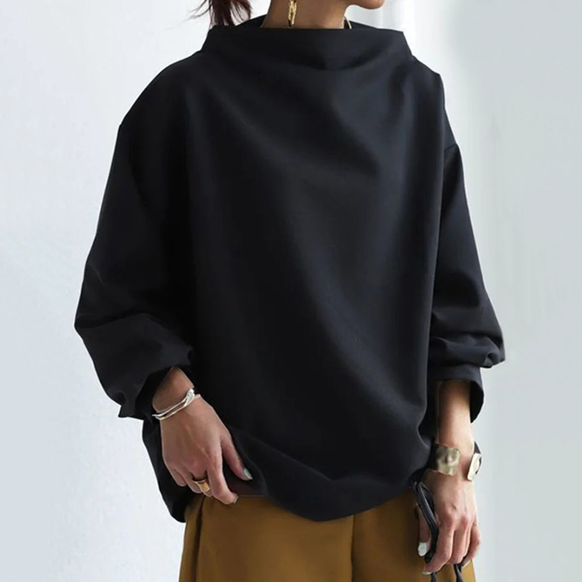 Erna - Eleganter Lockerer Pulli