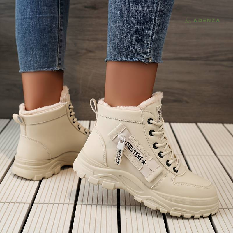 Cielo - Bequemes Fell-Futter Stiefel
