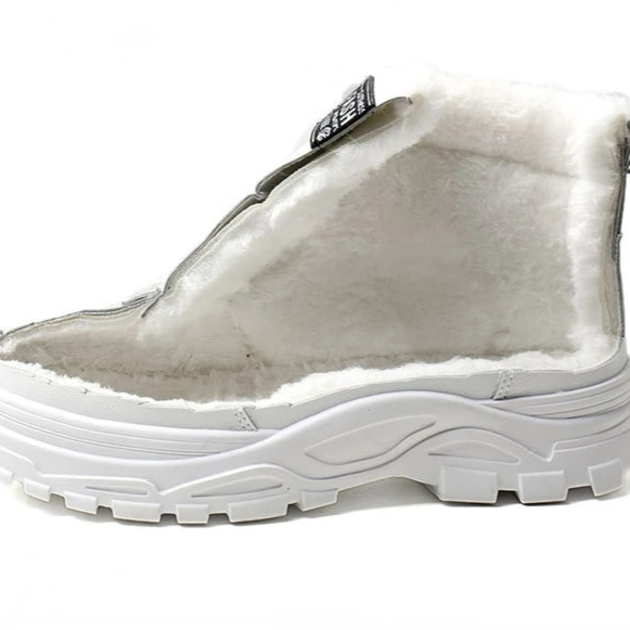 Cielo - Bequemes Fell-Futter Stiefel