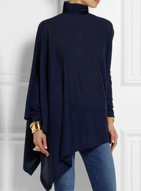 Lian - Asymmetrisches Fleece-Oberteil