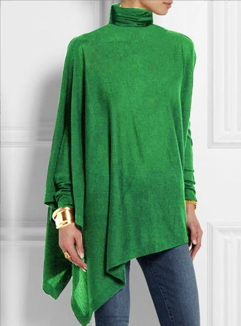Lian - Asymmetrisches Fleece-Oberteil