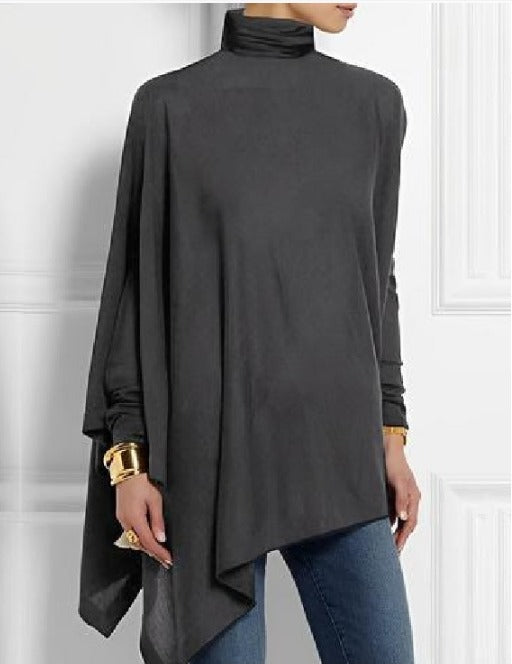 Lian - Asymmetrisches Fleece-Oberteil