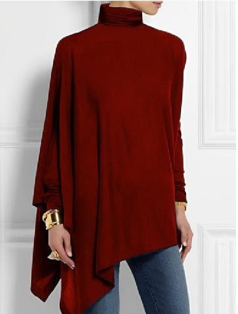 Lian - Asymmetrisches Fleece-Oberteil