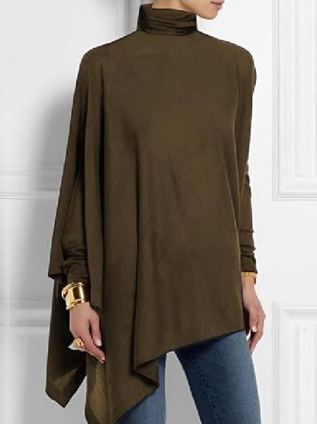 Lian - Asymmetrisches Fleece-Oberteil