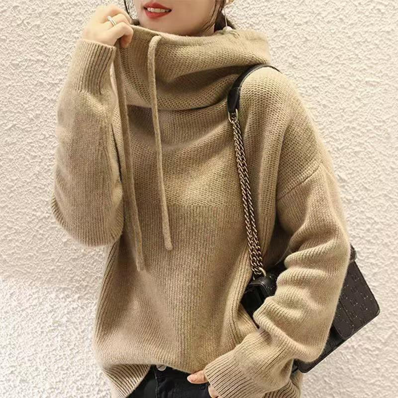 Bexley - Warmer Gestrickter Hoodie
