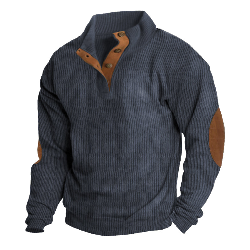 Hänsel - Geripptes Retro-Sweatshirt