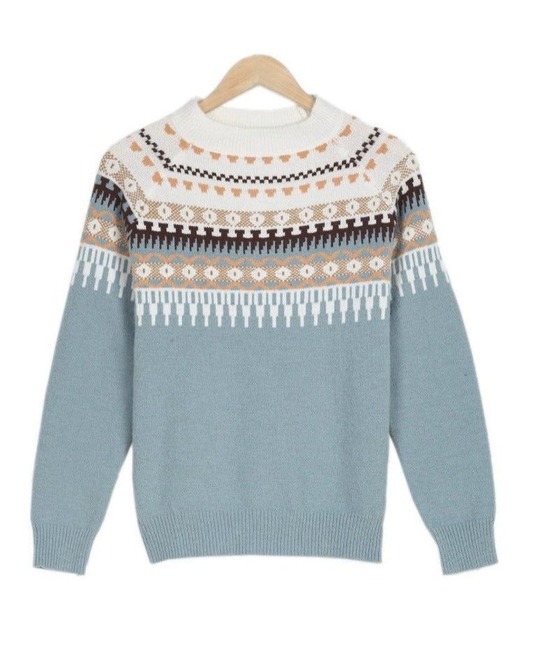 Estella - Schicker bedruckter Pullover