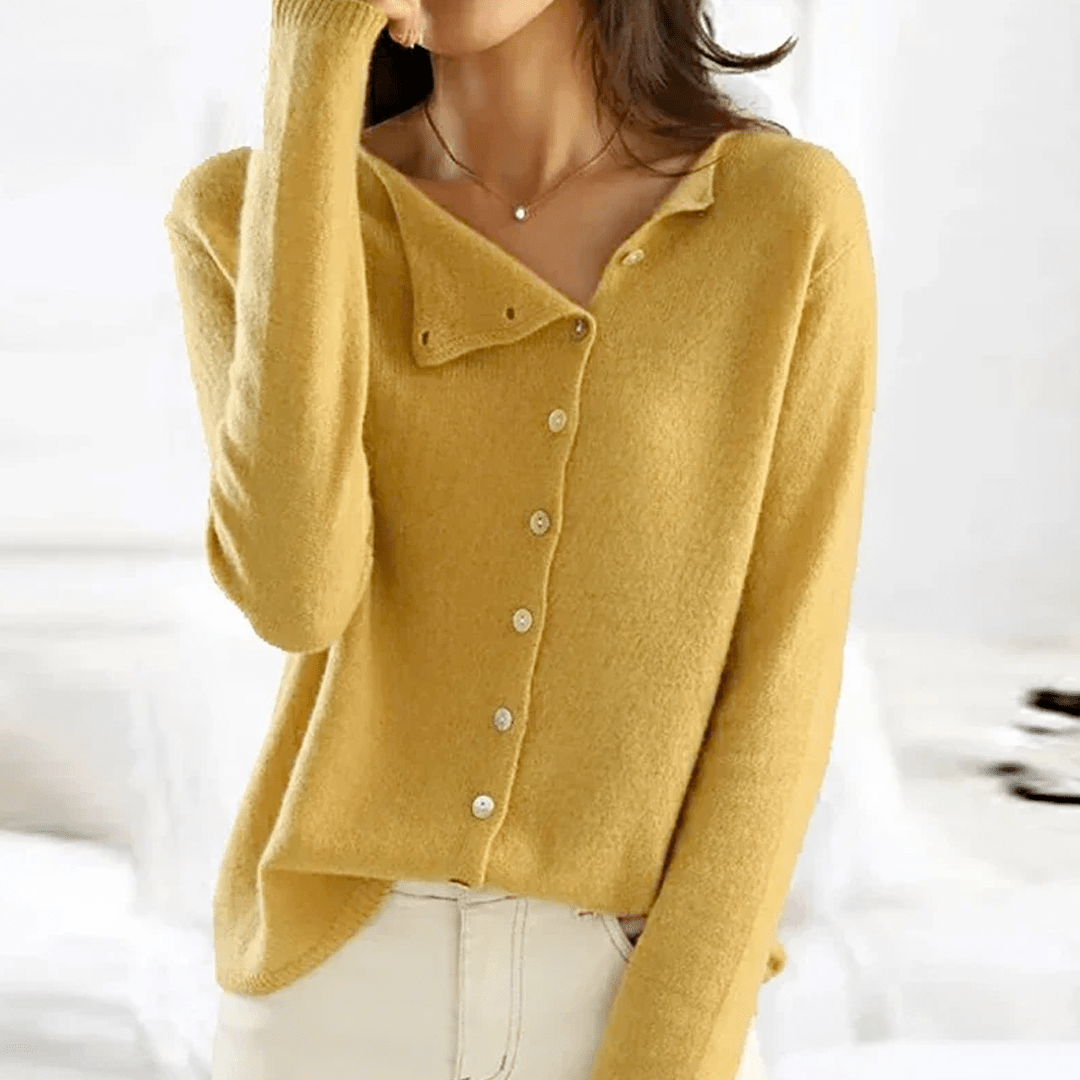 Ruby - Modern Stylische Strickjacke