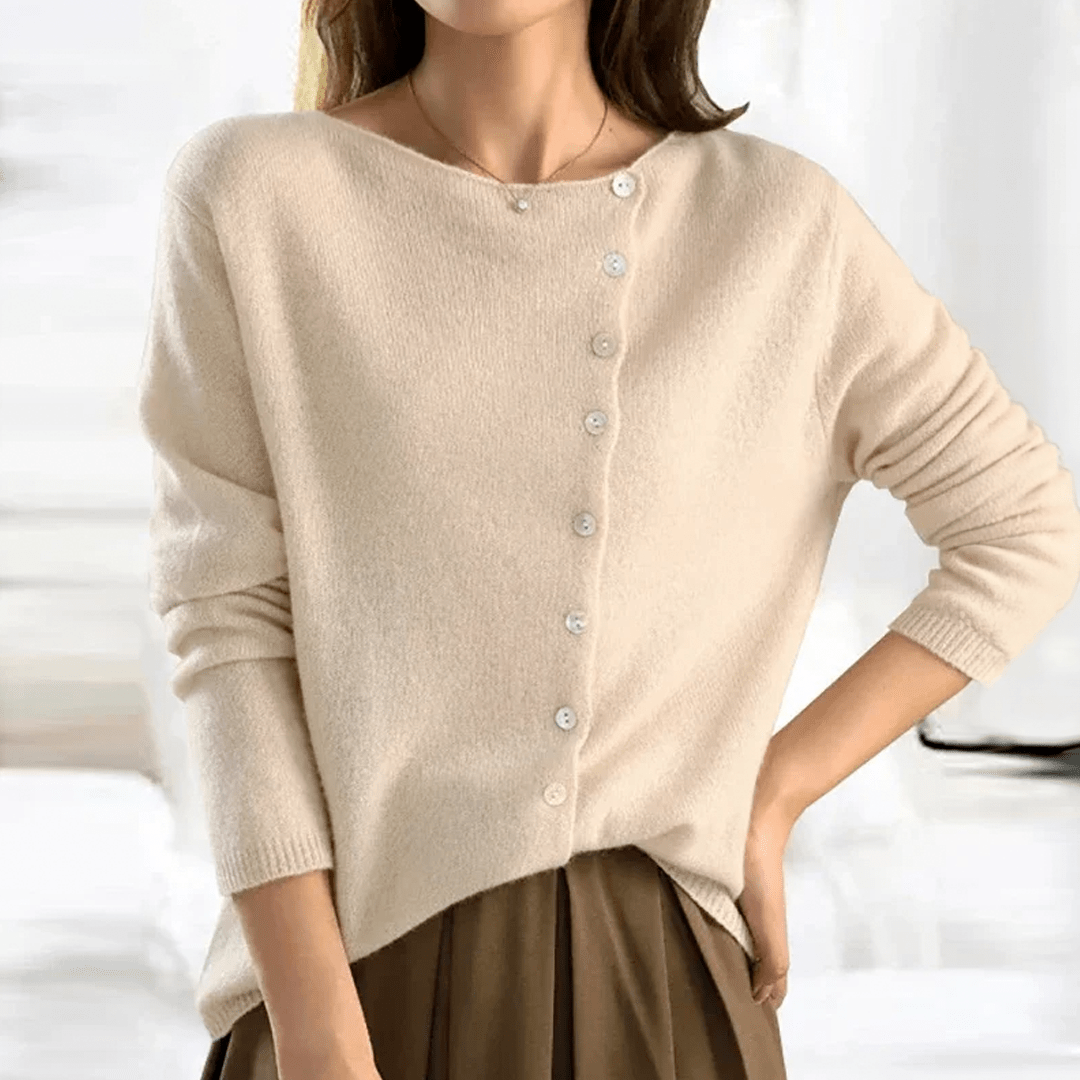 Ruby - Modern Stylische Strickjacke