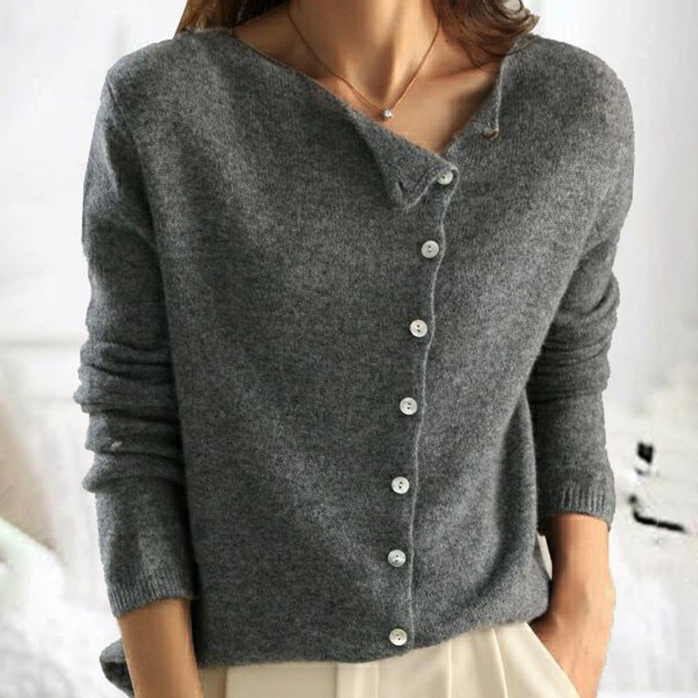 Ruby - Modern Stylische Strickjacke