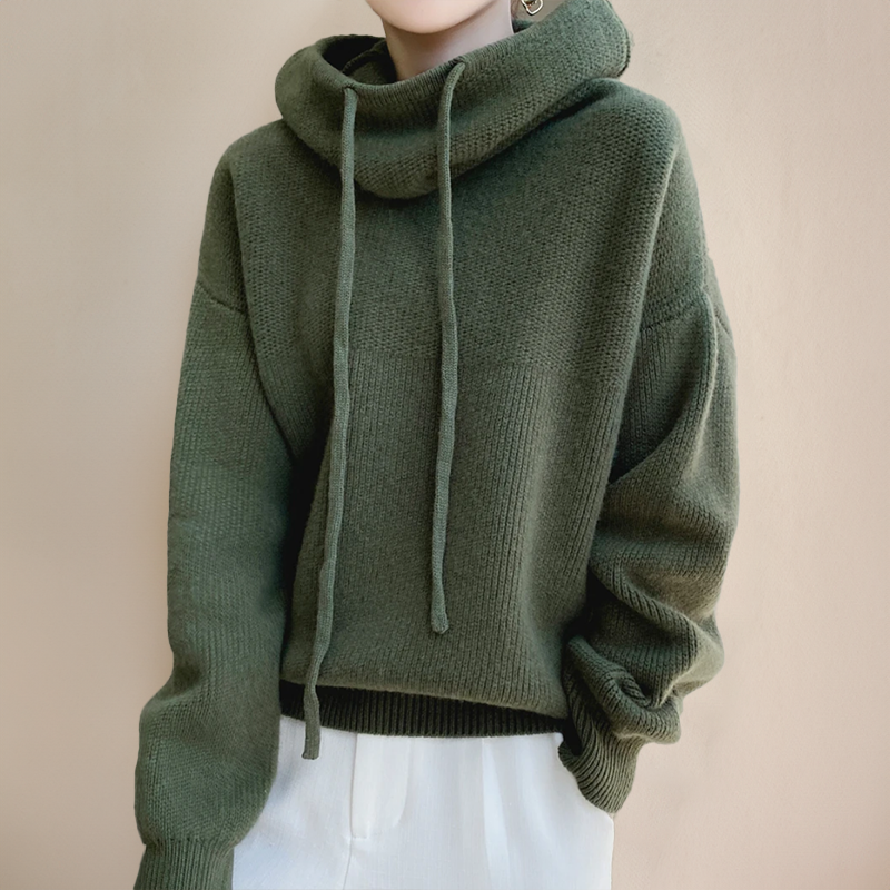 Bexley - Warmer Gestrickter Hoodie