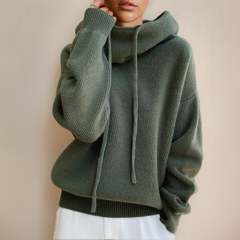 Bexley - Warmer Gestrickter Hoodie
