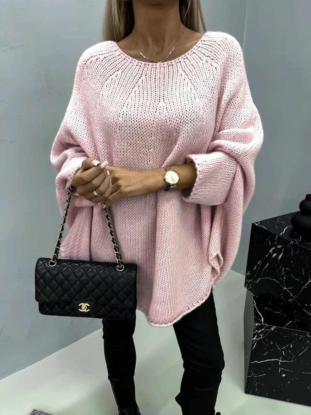 Albina - Modischer Damen-Strickpullover