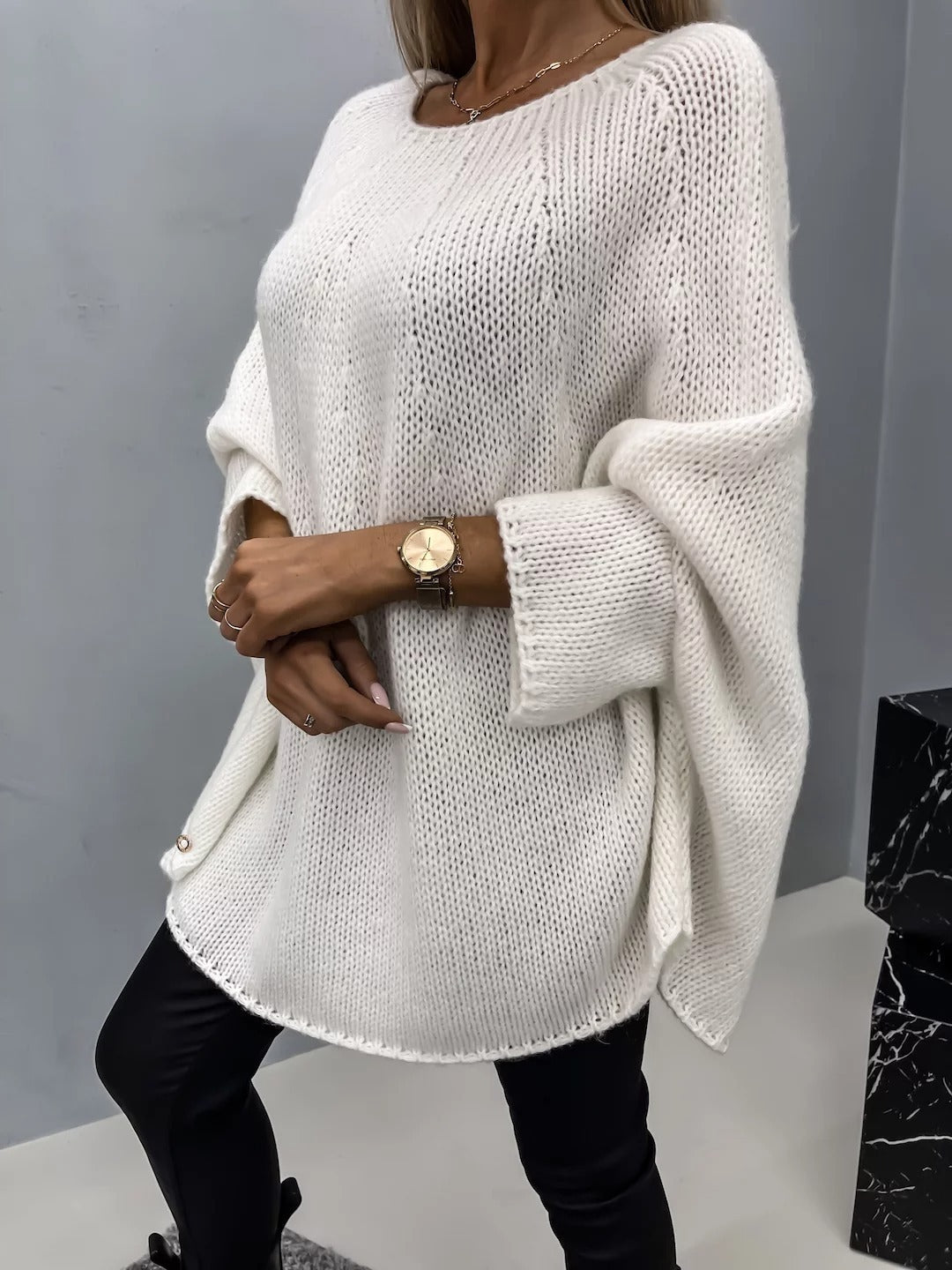 Albina - Modischer Damen-Strickpullover