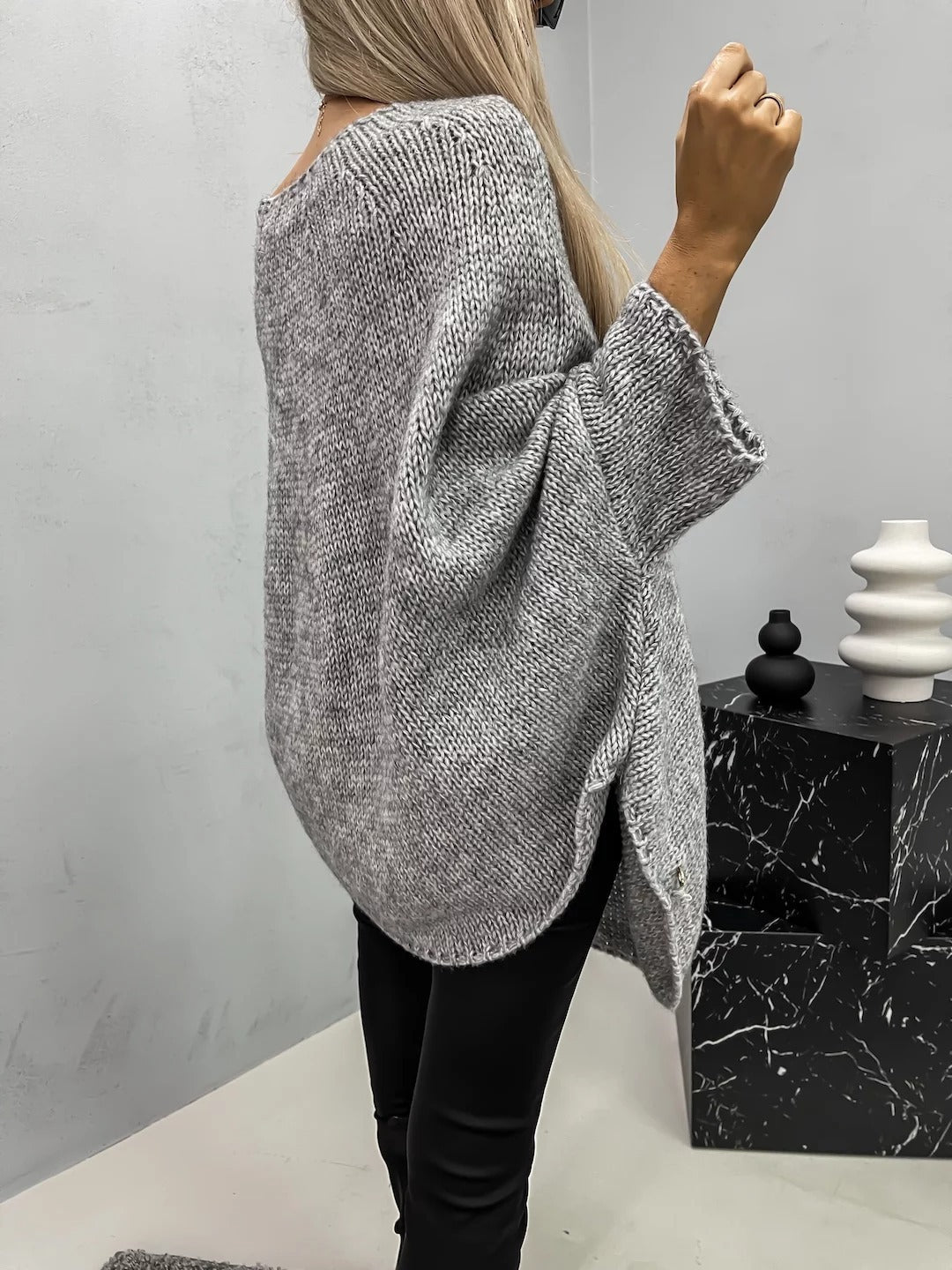 Albina - Modischer Damen-Strickpullover