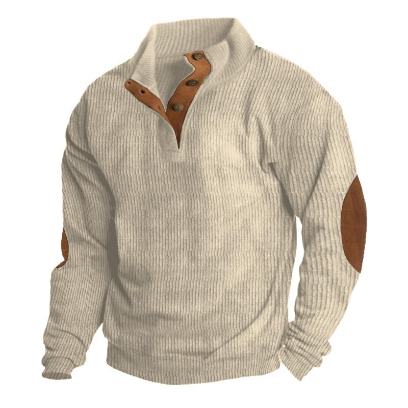 Hänsel - Geripptes Retro-Sweatshirt