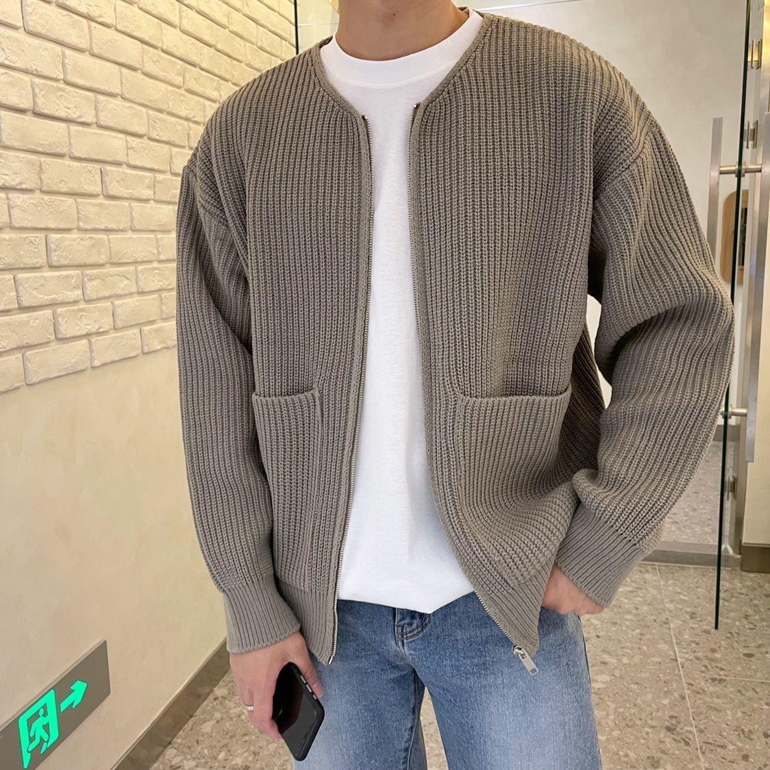 Isidor - Gemütlich Gestrickte Strickjacke