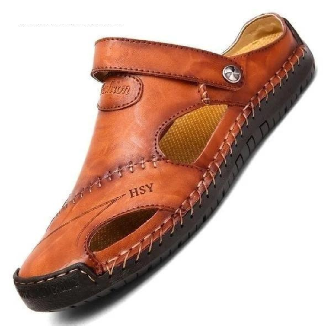 Fabian - Orthopädische Leder-Sandalen