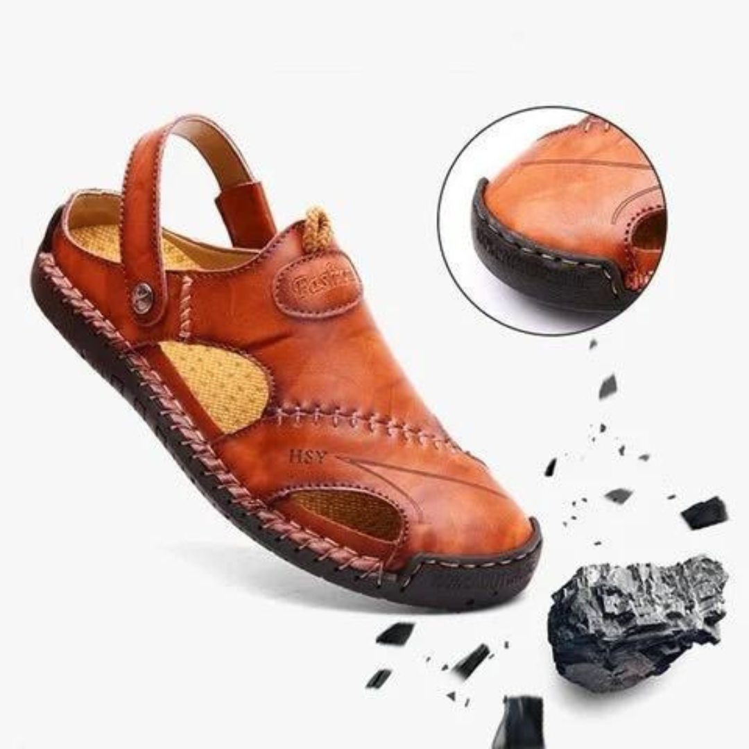 Fabian - Orthopädische Leder-Sandalen