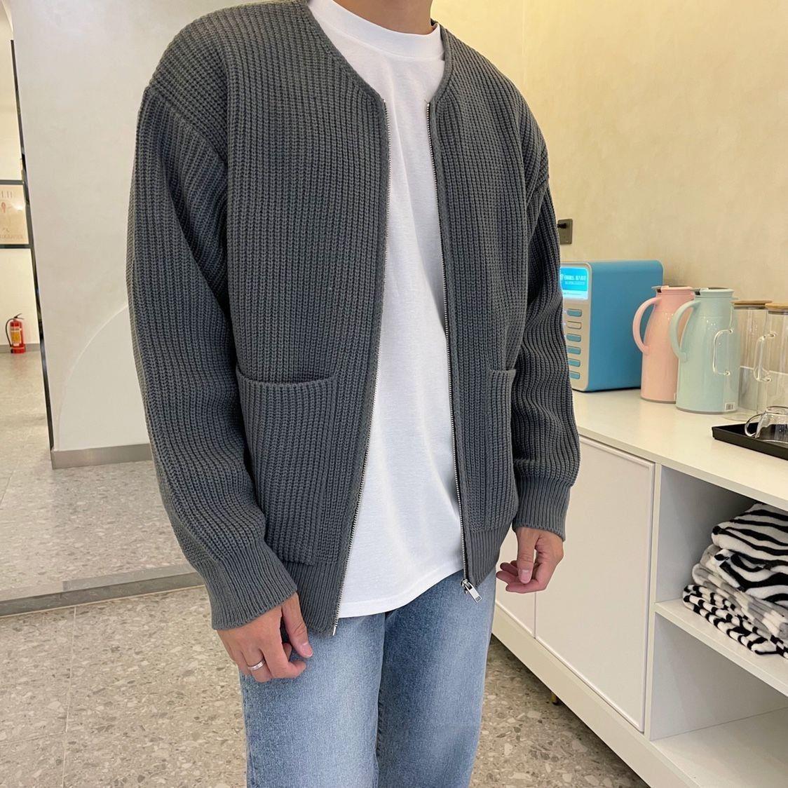 Isidor - Gemütlich Gestrickte Strickjacke